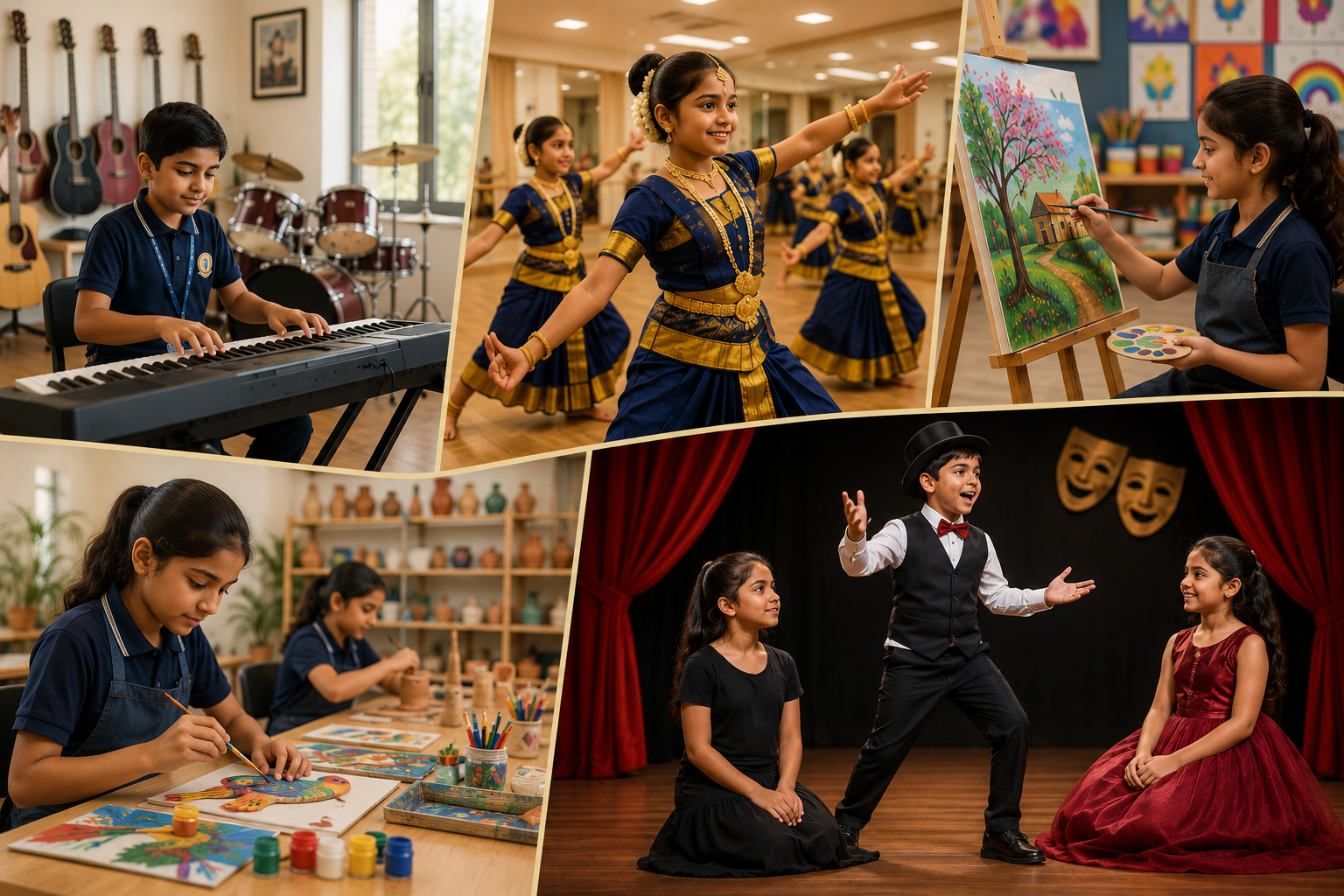 Art and music spaces at Oxford International Academy